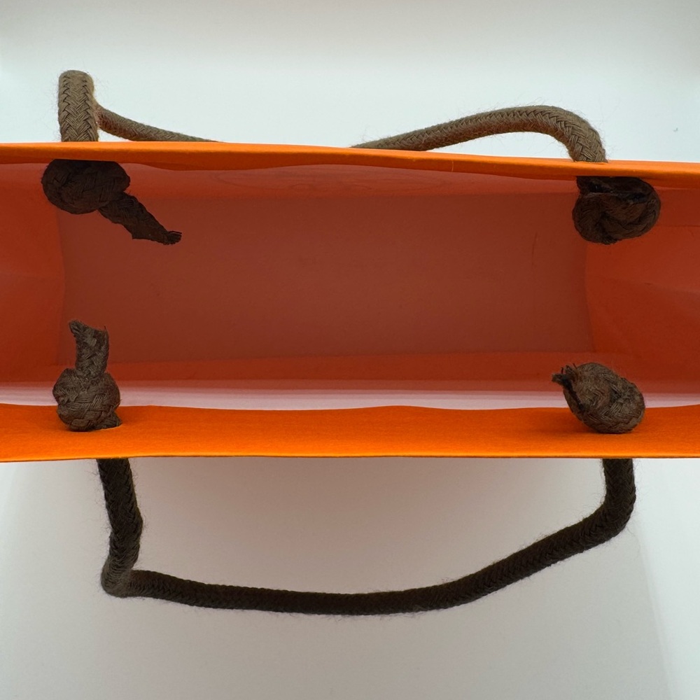 💞Authentic💞Hermes Shopping Bag with ribbon - Picture 4 of 8